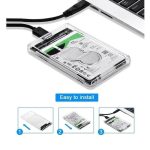 Casing HDD/SSD 3.0 Transparan 2.5" USB SATA External Case - Image 2
