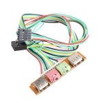 Kabel Front Panel USB AUDIO Sound Jack 3.5mm for PC CPU Mainboard - Image 3