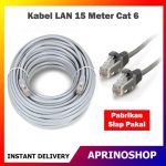 Kabel LAN 15 Meter Cat 6 UTP RJ45 Kabel Pabrikan LAN 15M Cat6