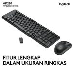 Mouse Keyboard Wireless Logitech MK220 Original Garansi Resmi - Image 5