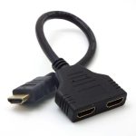 Kabel HDMI Splitter 2 Port Tanpa Adaptor/ Power HD 1080P - Image 3