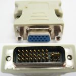 Converter DVI 24+5 to VGA / DVI TO VGA 24 + 5 High Quality - Image 2