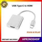 Kabel USB Type C to HDMI Converter Adapter Kabel Tipe C to HDMI