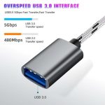 OTG Type C to USB 3.0 Female Micro USB OTG Transfer Kabel - Image 4