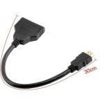 Kabel HDMI Splitter 2 Port Tanpa Adaptor/ Power HD 1080P - Image 5