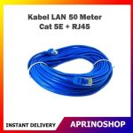 Kabel LAN 50 Meter Cat 5E UTP RJ45 Kabel Jaringan