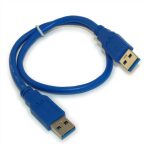 Kabel USB 3.0 Male to Male 50cm High Quality - Image 2