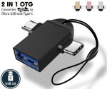 OTG 2 in 1 Micro Type C to USB 3.0 Female OTG Fast Transfer - Image 4