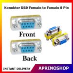 Konektor DB9 Female to Female 9 Pin Gender SERIAL