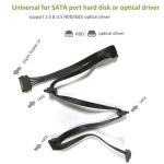 Kabel Sata Power Extension 1 to 5 SSD HDD Splitter Cabang Black Pc - Image 2