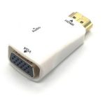 Converter HDMI to VGA with Port Audio Full HD 1080p - Image 2