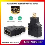Konektor HDMI to Micro HDMI Gender HDMI Female Male