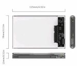 Casing HDD/SSD 3.0 Transparan 2.5" USB SATA External Case - Image 3