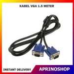 Kabel VGA 1.5 Meter / VGA 1.5M Standar 15 Pin