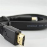 Kabel HDMI 1.5 Meter FLAT Gold Plated High Quality HDMI 1.5M - Image 4