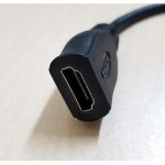 Kabel HDMI Male Female 30cm Cable Gold Plated Extension - Image 2