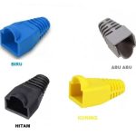 PLUG BOOT UTP RJ45 Cat6 Cat5 Karet Cover Konektor Pelindung RJ 45 - Image 5