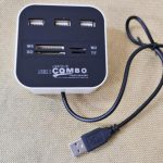 USB Hub 3 Port 4 Card Reader SD/MMC/M2/MS Combo All in one - Image 4