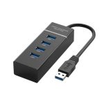 USB 3.0 Hub 4 Port High Speed 5 Gbps Panjang Kabel 30cm - Image 4