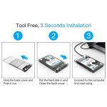 Casing SSD Enclosure 2.5" USB 3.0 HDD External Case Hardisk SATA - Image 4
