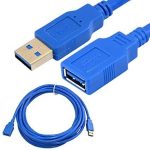 Kabel USB 3.0 Male to Female 30cm USB Extender - Image 2