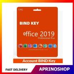 Microsoft Office 2019 Professional Plus Bind Key License