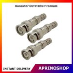 Konektor BNC CCTV Premium Drat Jack Connector