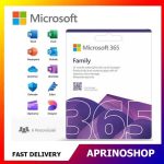 Microsoft Office 365 Family 6 User 1 Year 5 Device 1 TB Onedrive