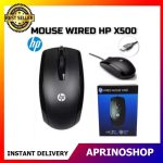 Mouse Kabel HP X500 Optical USB High Quality
