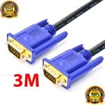Kabel VGA 3 Meter Gold Plated Male VGA 3 Meter HIGH QUALITY - Image 4