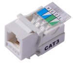Modular RJ11 Telepon Cat3 Jack Konektor Toolless Tool-less Keystone Female - Image 3