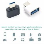 OTG Type C to USB 3.0 Female non Kabel Converter Konektor Type-C USB - Image 2