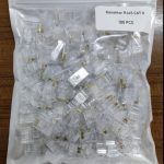Konektor RJ45 Cat6 isi 100 Pcs Connector RJ45 Kabel Tool - Image 3