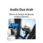 TP-Link | Tapo C232 | Kamera Keamanan  Wi-Fi 3K 5MP | 360 View | Tracking Gerakan & Penglihatan Malam Hingga 40 Ft | Deteksi AI | Two Way Audio - Image 2