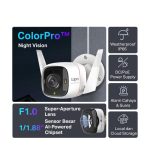 TP-Link | Tapo C325WB |2K QHD | Outdoor WiFi Camera | ColorPro |Smart IP CCTV | Kamera Full Color Night Vision | IP66 Wireless - Image 3