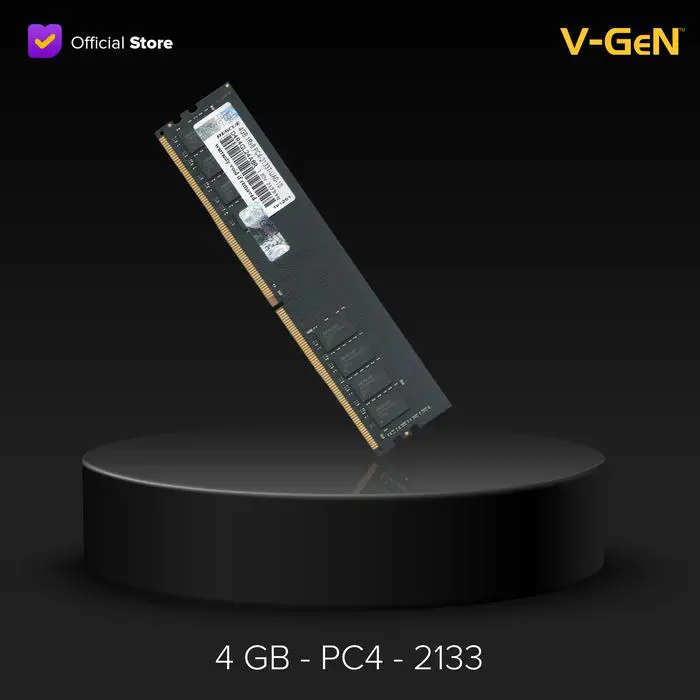DDR4 4GB PC-17000/2133Mhz RAM PC/Komputer V-GeN RESCUE Longdimm - Image 2