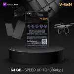 Micro SD Class 10 Turbo 32 GB 85 MB/s V-GeN (Non Adapter) - Image 2