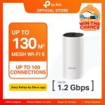 TP-Link Deco M4 | AC1200 Mesh WiFi System | Dual Band | Gigabit | WiFi 5 | Gigabit Port | 1/2/3 Pack