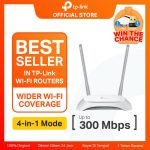 TP-Link TL-WR840N | BEST SELLER | 300Mbps WiFi N Router I IPv6 IPTV | Router | Access Point | Extender | WPA3 - Image 2