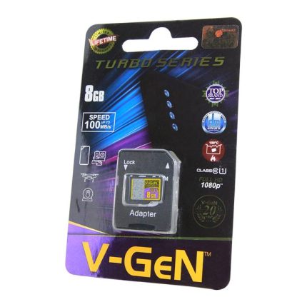 MICRO SD 8GB TURBO (+ADAPTER) V-GEN Komputer Otg