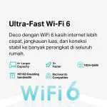 TP-LINK | Deco X50 | AX3000 Mesh WiFi 6 System | Garansi 1 Tahun | 1/2/3 Pack - Image 4