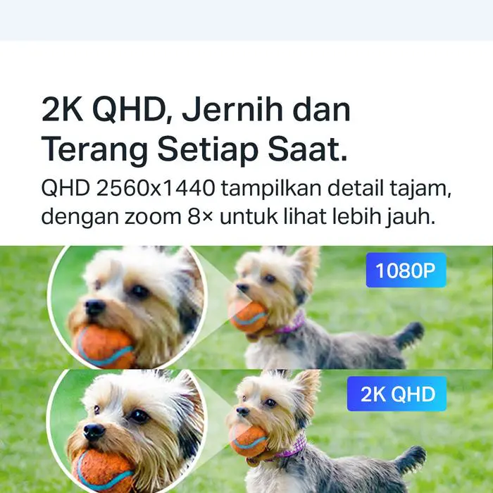 TP-Link Tapo C320WS | CCTV WiFI | IP Kamera Outdoor |  2K QHD | Full Color Camera | Tahan Air Wireless - Image 4