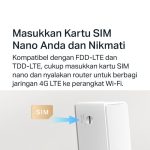 TP-Link | Mercusys MB110-4G | 4G LTE Router | 300 Mbps Wireless N Modem | Sim Card | All Operator | Unlock - Image 5