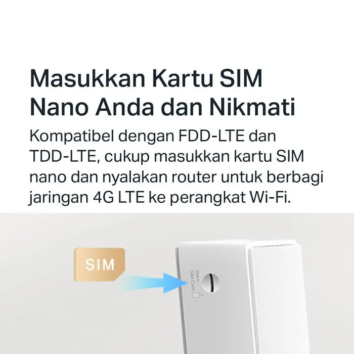 TP-Link | Mercusys MB110-4G | 4G LTE Router | 300 Mbps Wireless N Modem | Sim Card | All Operator | Unlock - Image 5
