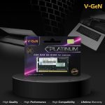 SODIMM DDR3 4GB PC 10600 1333Mhz Platinum V-GEN RAM Laptop DDR3L 4 GB 1333 MHz VGEN