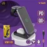 V-GeN Wireless Charger 3 in 1 Fast Charging FoldAble VCW1-03 VGEN - Image 2
