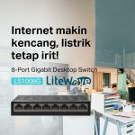 TP-Link LS1008G | 8 Port Gigabit Unmanaged Switch | Desktop | Ethernet RJ45 Hub | Plug & Play - Image 2