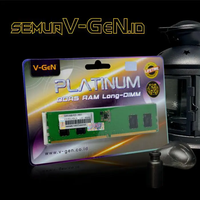 V-GEN Longdimm DDR5 8GB 4800MHz RAM PC 8 GB 4800 MHz PC5-38400 VGEN - Image 2