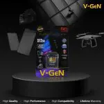 MICRO SD 512GB TURBO Class 10 Plus Adapter V-GEN MicroSD 512 GB VGEN Memory Card HP Smartphone CCTV Drone Class 10 Komputer Otg