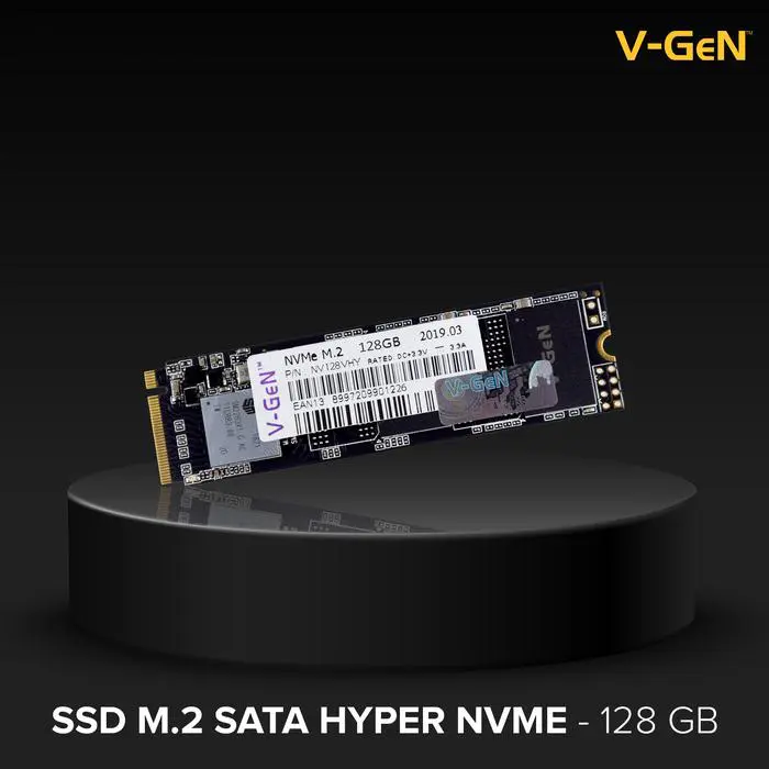 SSD M.2 NVMe 128gb Hyper V-GeN Laptop Pc Storage - Image 2